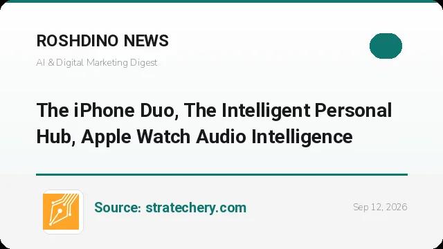 آیفون تاشو Duo، هاب شخصی هوشمند و پاشنه آشیل استراتژی هوش مصنوعی اپل